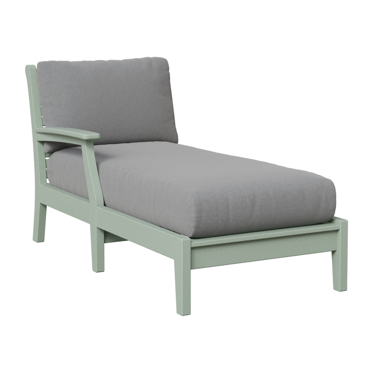 Berlin Gardens Classic Terrace Chaise Right Arm Chaise Lounge Chair