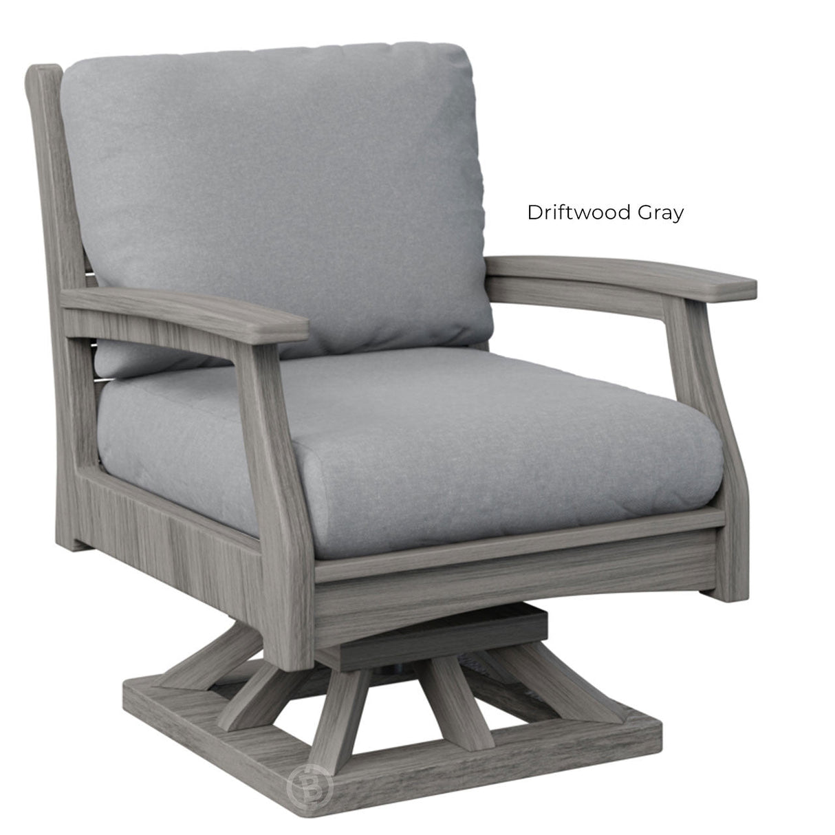 Berlin Gardens Classic Terrace Swivel Rocker