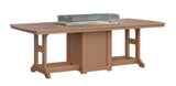 Berlin Gardens Garden Classic Standard Top 44" x 96" Rectangular Fire Bar Table