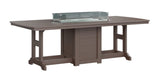 Berlin Gardens Garden Classic Standard Top 44" x 96" Rectangular Fire Counter Table