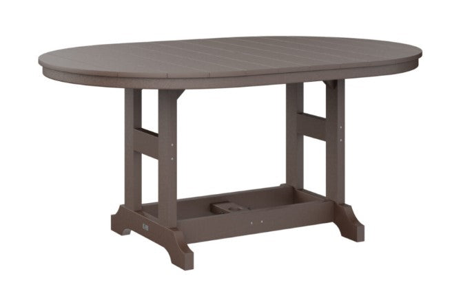 Berlin Gardens Garden Classic Standard Top 44" x 64" Oblong Dining Table