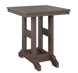 Berlin Gardens Garden Classic Standard Top 28" Square Bar Table