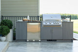 Berlin Gardens Agora 104" Outdoor Kitchen for Blaze Grill