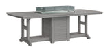 Berlin Gardens Garden Classic Standard Top 44" x 96" Rectangular Fire Dining Table