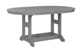 Berlin Gardens Garden Classic Standard Top 44" x 64" Oblong Counter Table