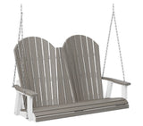 Berlin Gardens Comfo-Back Double Swing (Zinc Chains)