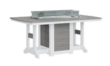 Berlin Gardens Garden Classic Standard Top 44" x 72" Rectangular Fire Counter Table