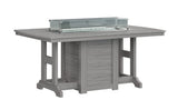 Berlin Gardens Garden Classic Standard Top 44" x 72" Rectangular Fire Dining Table