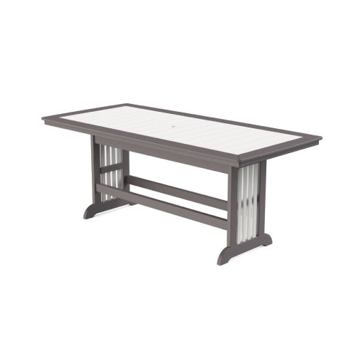 Beaver Dam Farmhouse 45"x45" Mission Bar Table 1