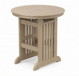 Beaver Dam Farmhouse 35" Round Mission Dining Table