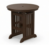 Beaver Dam Farmhouse 35" Round Mission Dining Table
