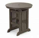 Beaver Dam Farmhouse 35" Round Mission Dining Table