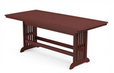 Beaver Dam Farmhouse 36"x36" Mission Bar Table