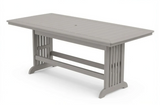 Beaver Dam Farmhouse 36"x36" Mission Bar Table