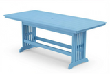 Beaver Dam Farmhouse 42"x95" Mission Bar Table