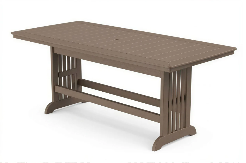 Beaver Dam Farmhouse 42"x95" Mission Bar Table