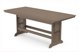 Beaver Dam Farmhouse 45"x60" Mission Bar Table