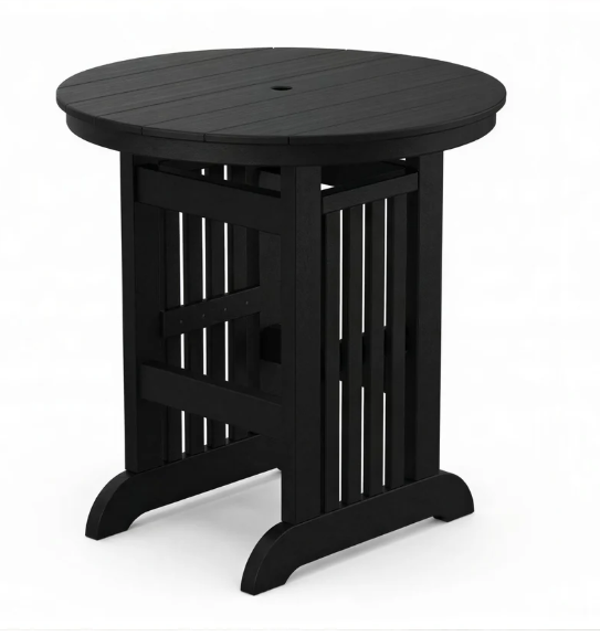 Beaver Dam Farmhouse 35" Round Mission Dining Table