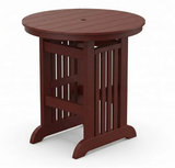 Beaver Dam Farmhouse 35" Round Mission Counter Table