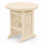 Beaver Dam Farmhouse 35" Round Mission Dining Table