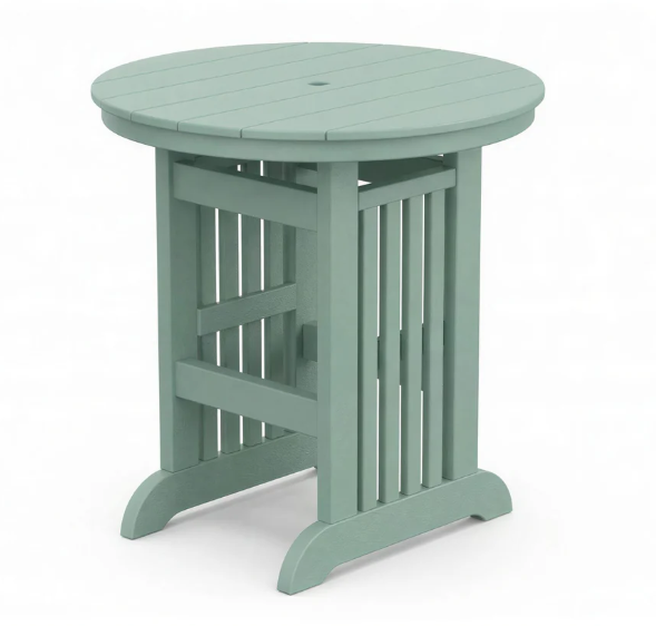 Beaver Dam Farmhouse 48" Round Mission Bar Table