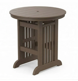 Beaver Dam Farmhouse 48" Round Mission Bar Table