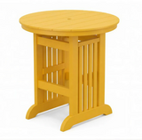 Beaver Dam Farmhouse 35" Round Mission Dining Table