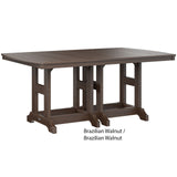 Berlin Gardens Garden Classic Standard Top 44" x 72" Rectangular Bar Table