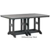 Berlin Gardens Garden Classic Standard Top 44" x 72" Rectangular Bar Table
