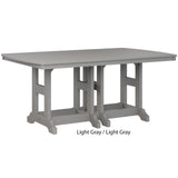 Berlin Gardens Garden Classic Standard Top 44" x 72" Rectangular Bar Table