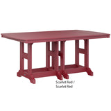 Berlin Gardens Garden Classic Standard Top 44" x 72" Rectangular Bar Table