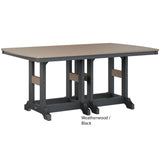 Berlin Gardens Garden Classic Standard Top 44" x 72" Rectangular Bar Table
