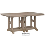 Berlin Gardens Garden Classic Standard Top 44" x 72" Rectangular Counter Table
