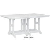 Berlin Gardens Garden Classic Standard Top 44" x 72" Rectangular Counter Table