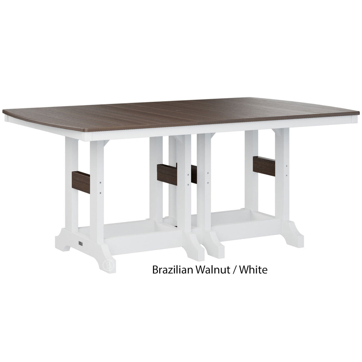 Berlin Gardens Garden Classic Standard Top 44" x 72" Rectangular Dining Table