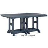 Berlin Gardens Garden Classic Standard Top 44" x 72" Rectangular Dining Table