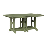 Berlin Gardens Garden Classic Standard Top 44" x 72" Rectangular Counter Table