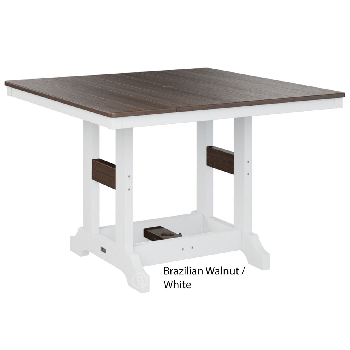 Berlin Gardens Garden Classic Standard Top 44" Square Bar Table