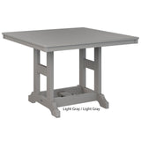 Berlin Gardens Garden Classic Standard Top 44" Square Bar Table