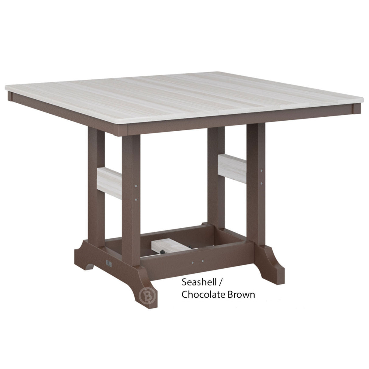 Berlin Gardens Garden Classic Standard Top 44" Square Bar Table