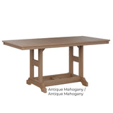 Berlin Gardens Garden Classic Standard Top 33" x 66" Rectangular Bar Table