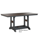Berlin Gardens Garden Classic Standard Top 33" x 66" Rectangular Bar Table