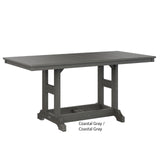 Berlin Gardens Garden Classic Standard Top 33" x 66" Rectangular Bar Table