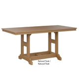 Berlin Gardens Garden Classic Standard Top 33" x 66" Rectangular Counter Table