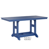 Berlin Gardens Garden Classic Standard Top 33" x 66" Rectangular Counter Table