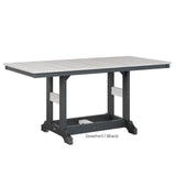 Berlin Gardens Garden Classic Standard Top 33" x 66" Rectangular Counter Table