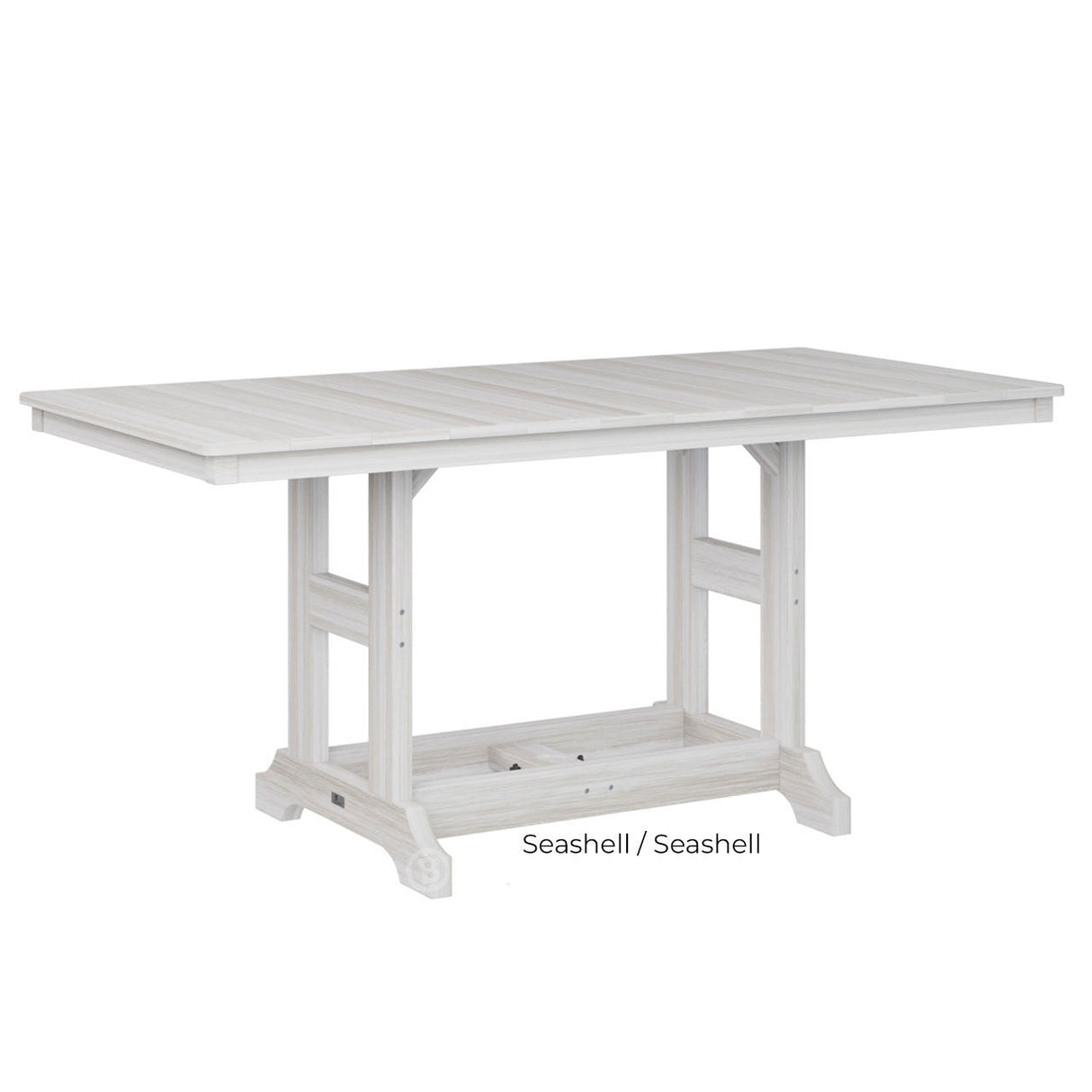 Berlin Gardens Garden Classic Standard Top 33" x 66" Rectangular Counter Table