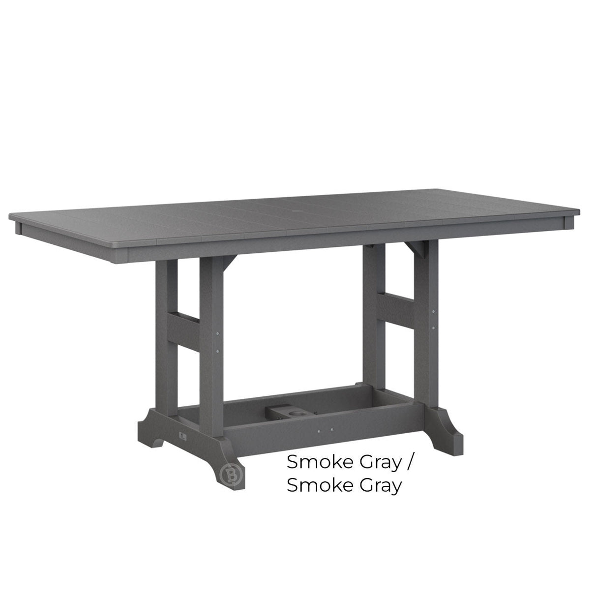 Berlin Gardens Garden Classic Standard Top 33" x 66" Rectangular Counter Table