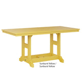 Berlin Gardens Garden Classic Standard Top 33" x 66" Rectangular Counter Table