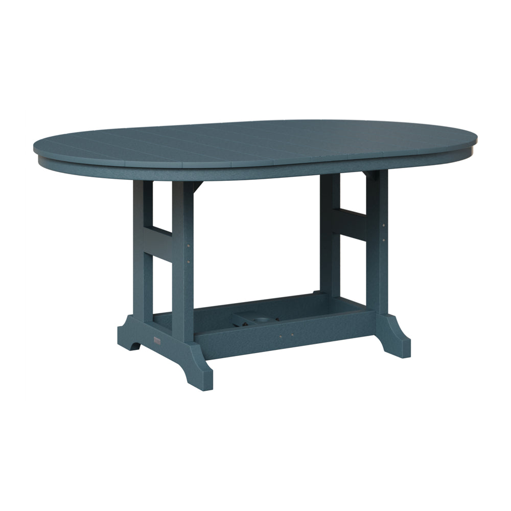 Berlin Gardens Garden Classic Standard Top 44" x 64" Oblong Dining Table